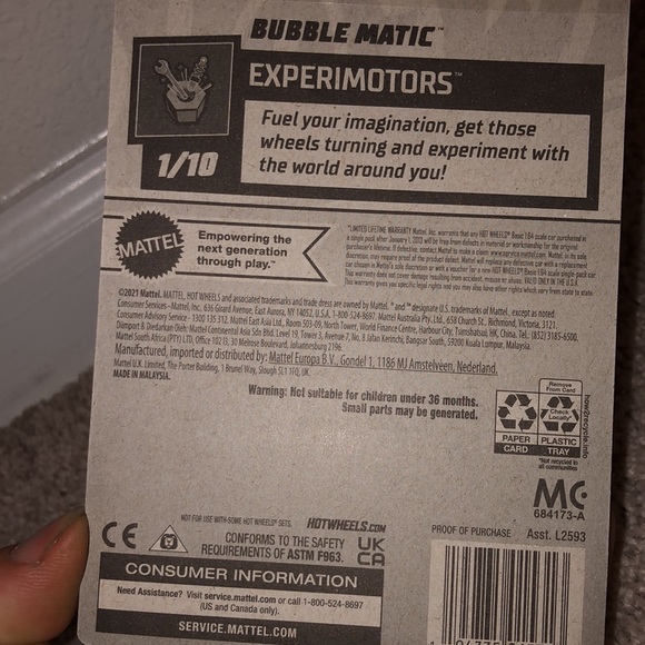 Bubble Matic HW Experimotors - Picture 10 of 10